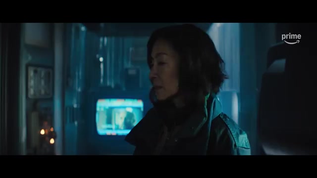 Michelle Yeoh als de replicant Olwen in de trailer van Blade Runner 2099