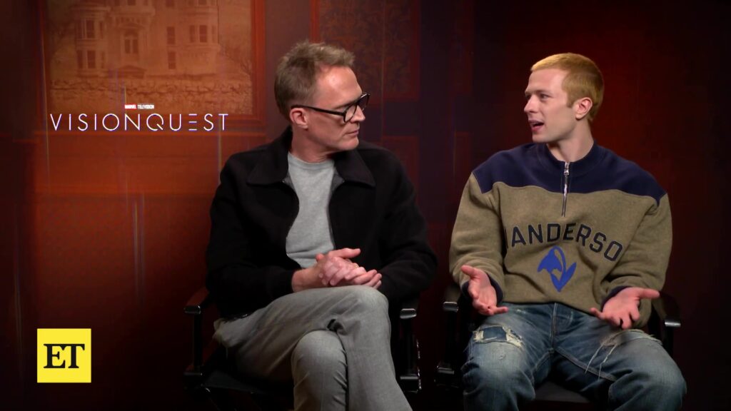Ruaridh Mollica en Paul Bettany in een interview over VisionQuest